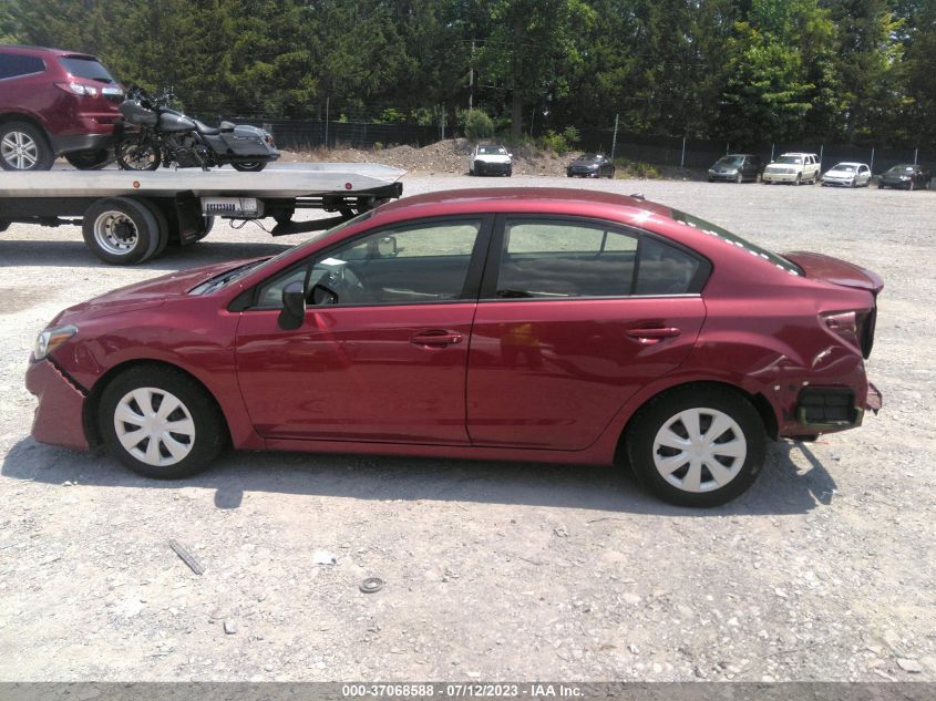 2016 SUBARU IMPREZA SEDAN - JF1GJAA65GH005488