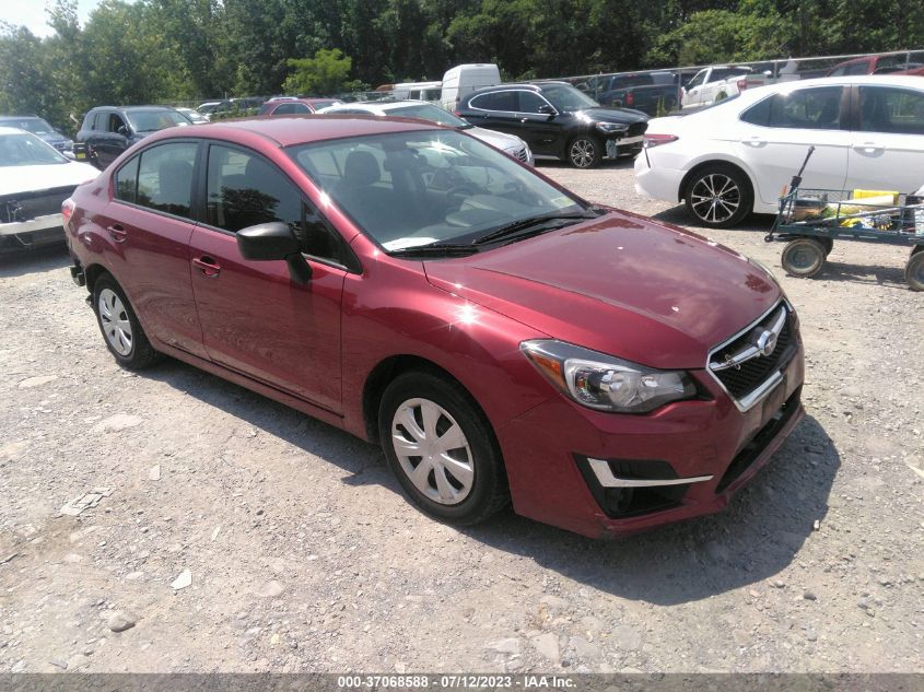2016 SUBARU IMPREZA SEDAN - JF1GJAA65GH005488