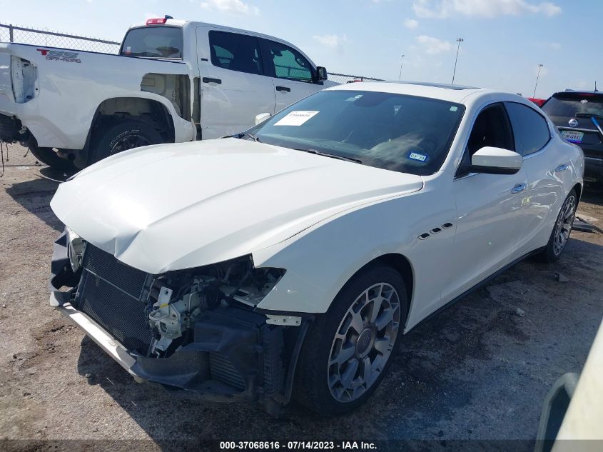2017 MASERATI GHIBLI ZAM57XSA8H1251446