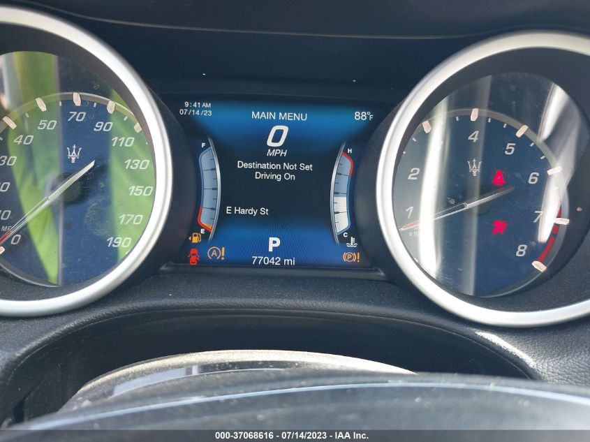 2017 MASERATI GHIBLI ZAM57XSA8H1251446