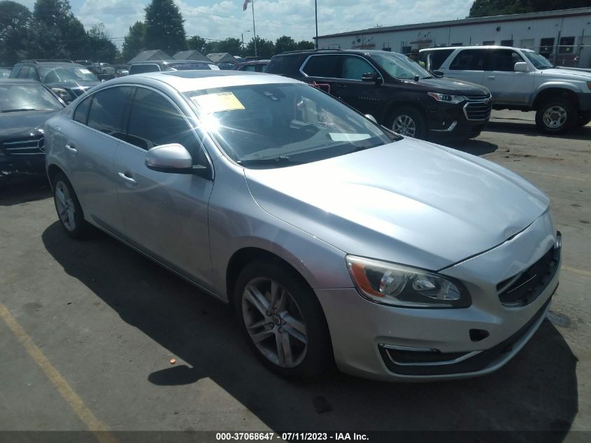 2014 VOLVO S60 T5 - YV1612FS6E1285584