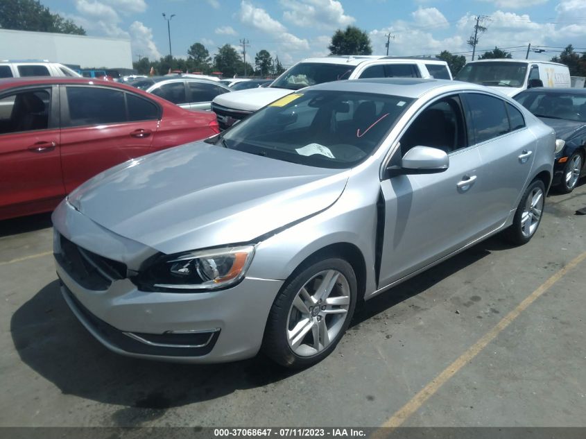 2014 VOLVO S60 T5 - YV1612FS6E1285584