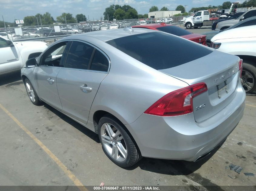 2014 VOLVO S60 T5 - YV1612FS6E1285584