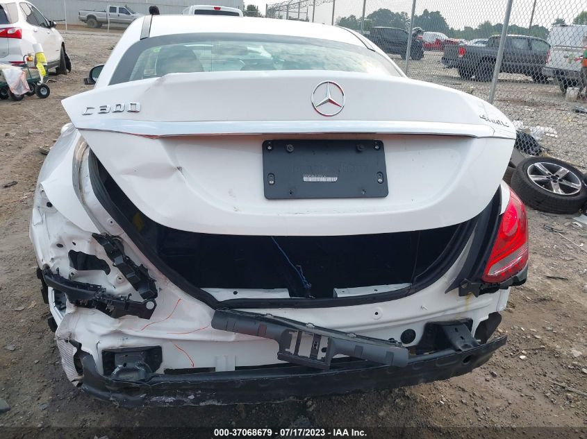 2015 MERCEDES-BENZ C-CLASS C 300 - 55SWF4KB6FU059416