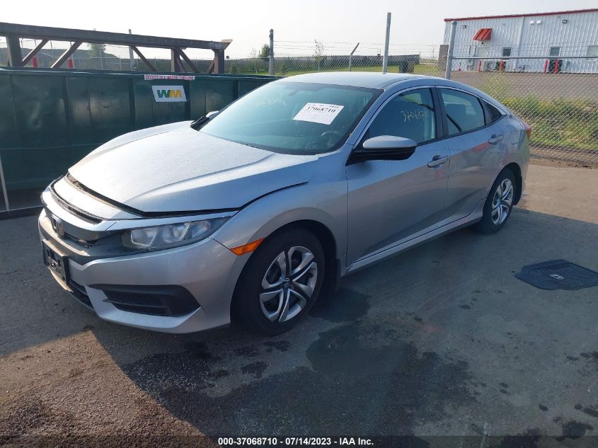 2017 HONDA CIVIC SEDAN LX - 19XFC2F56HE062781