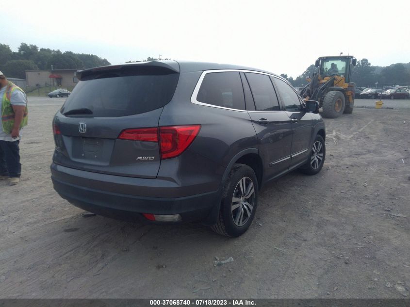 2016 HONDA PILOT EX-L - 5FNYF6H58GB104414