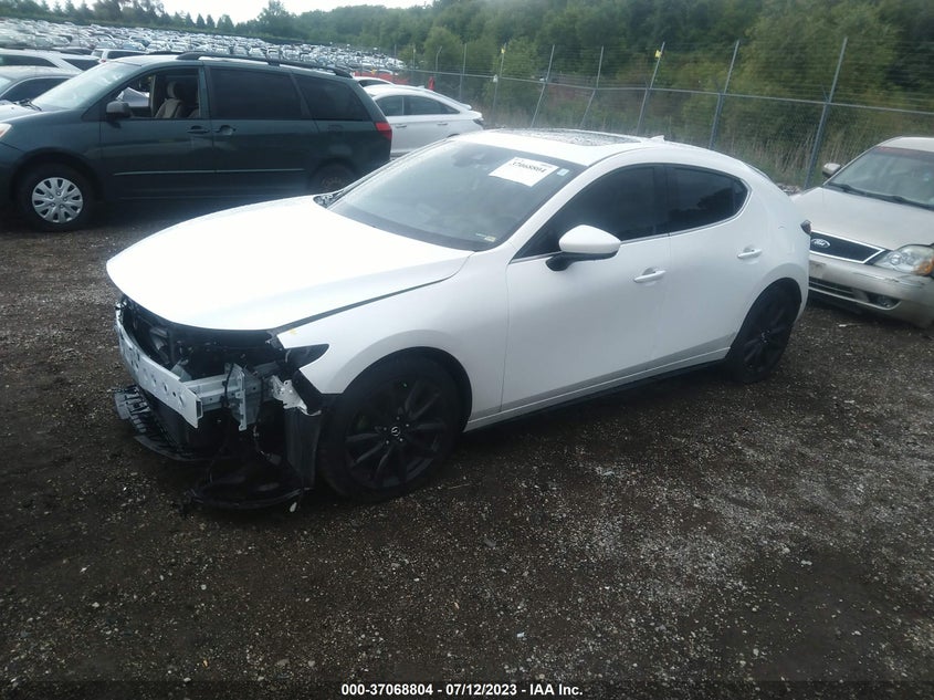 VIN JM1BPBNMXK1125337 2019 MAZDA MAZDA3 HATCHBACK W/PREMIUM PKG
