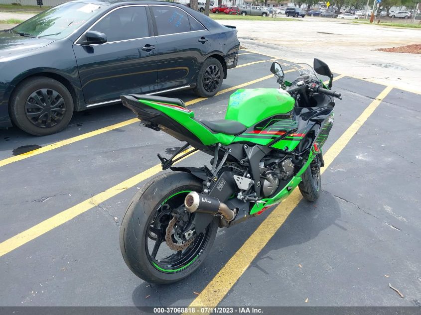 2023 KAWASAKI ZX636 K JKBZXJG12PA022423