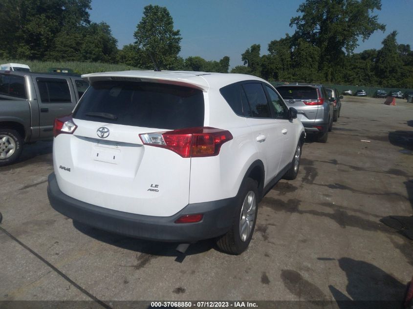 2013 TOYOTA RAV4 LE - 2T3BFREV1DW050679