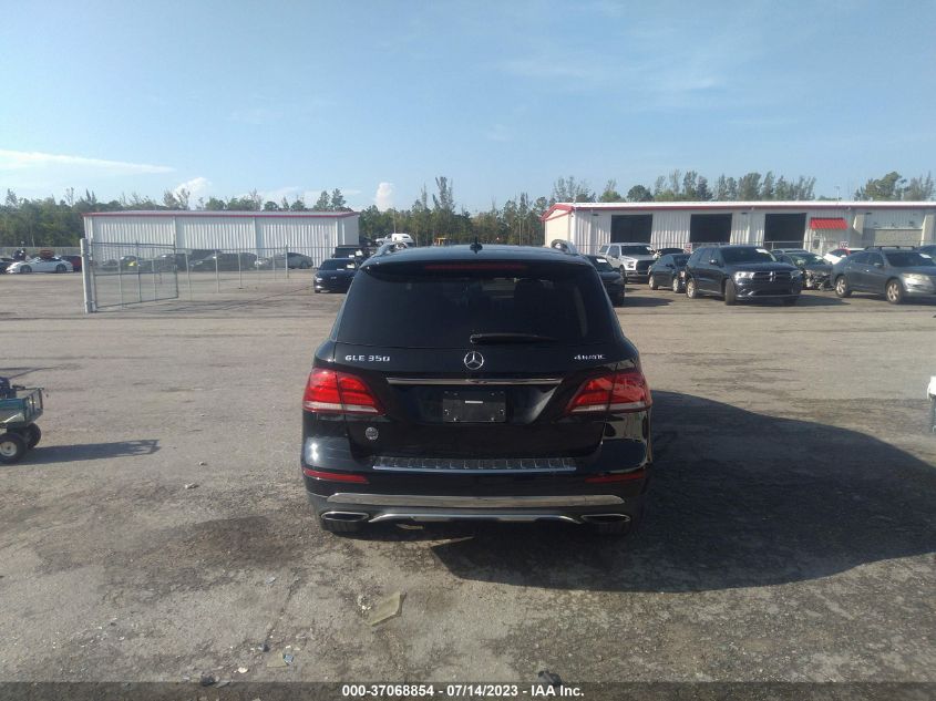 2016 MERCEDES-BENZ GLE 350 4MATIC - 4JGDA5HB6GA625987