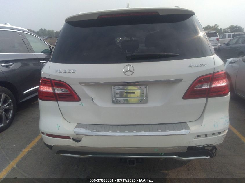 2013 MERCEDES-BENZ M-CLASS ML 350 - 4JGDA5HB7DA130919