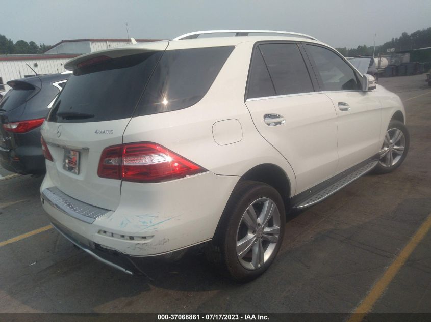 2013 MERCEDES-BENZ M-CLASS ML 350 - 4JGDA5HB7DA130919