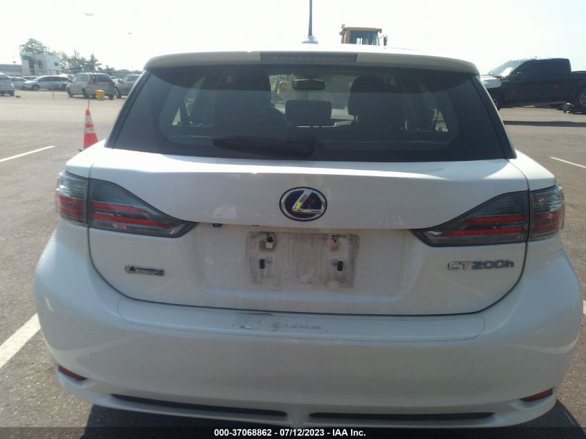 2013 LEXUS CT 200H HYBRID - JTHKD5BH1D2166694