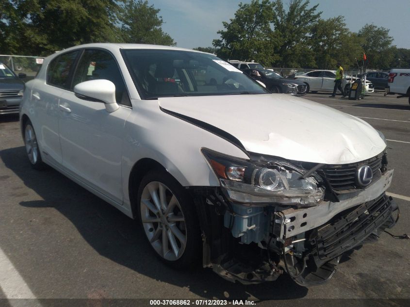 2013 LEXUS CT 200H HYBRID - JTHKD5BH1D2166694
