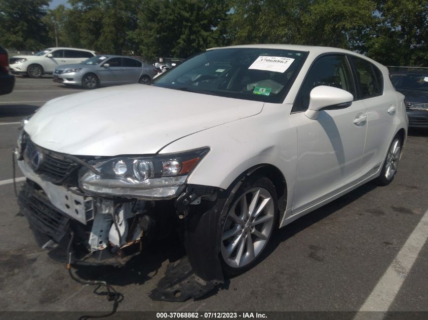 2013 LEXUS CT 200H HYBRID - JTHKD5BH1D2166694
