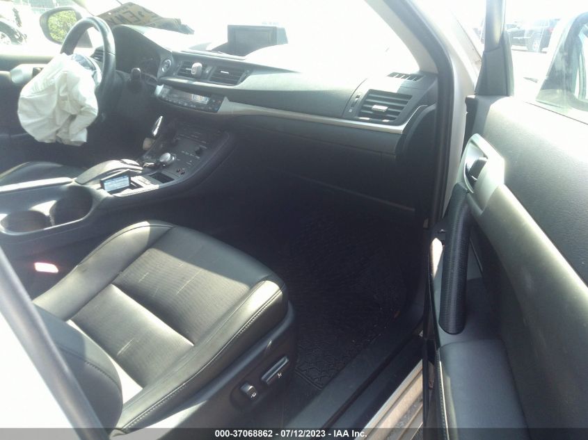 2013 LEXUS CT 200H HYBRID - JTHKD5BH1D2166694