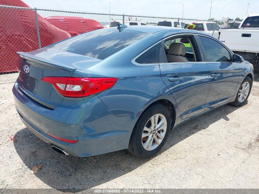 2016 HYUNDAI SONATA 2.4L SE - 5NPE24AF5GH321202