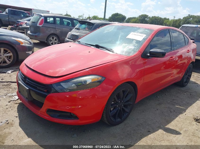 2016 DODGE DART SXT - 1C3CDFBB6GD679850