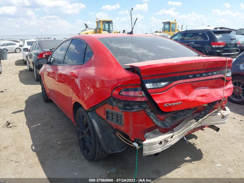 2016 DODGE DART SXT - 1C3CDFBB6GD679850