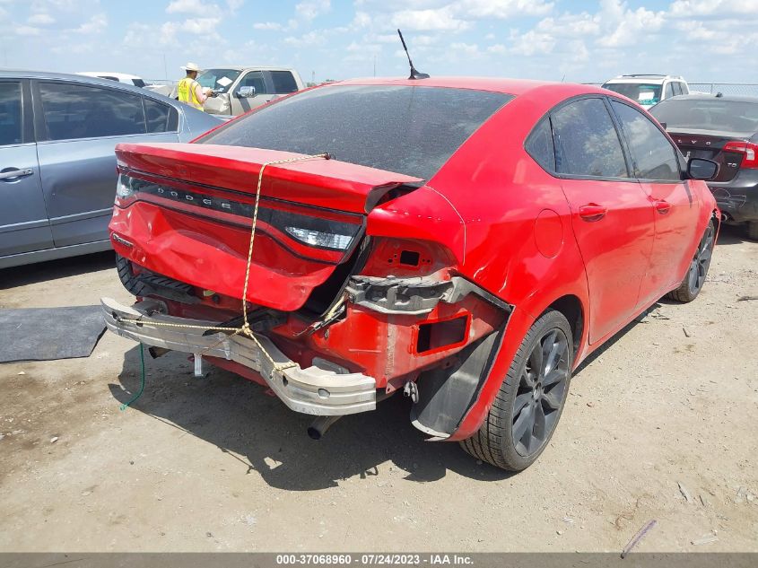 2016 DODGE DART SXT - 1C3CDFBB6GD679850