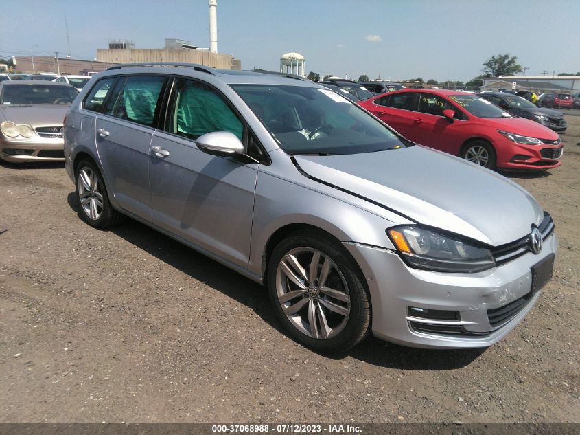 3VWC17AU1HM531430 VOLKSWAGEN GOLF SPORTWAGEN S/SE/SEL 2017