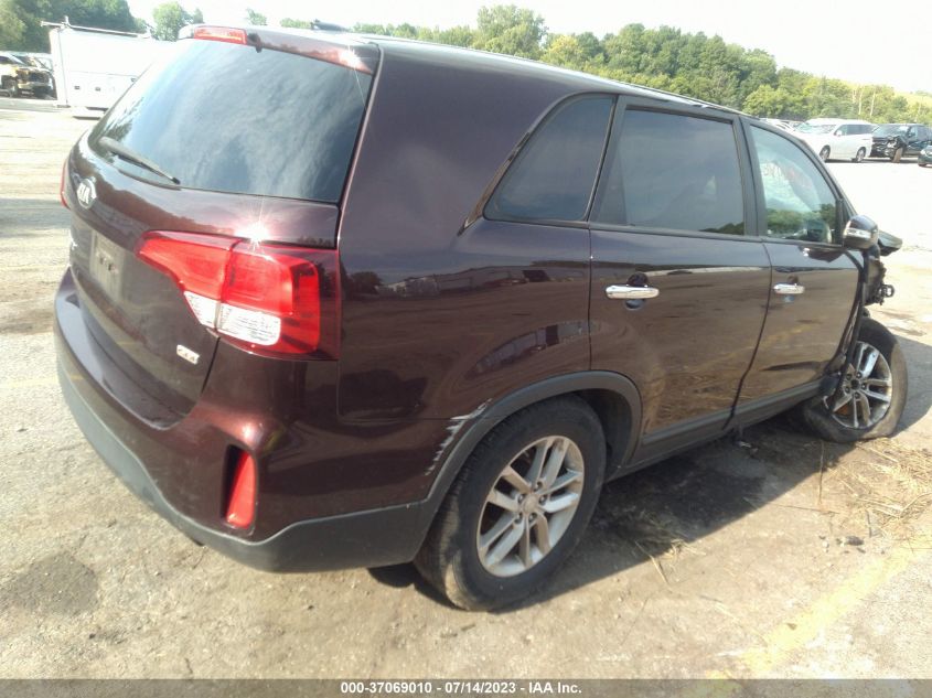 2014 KIA SORENTO LX - 5XYKT3A6XEG481297