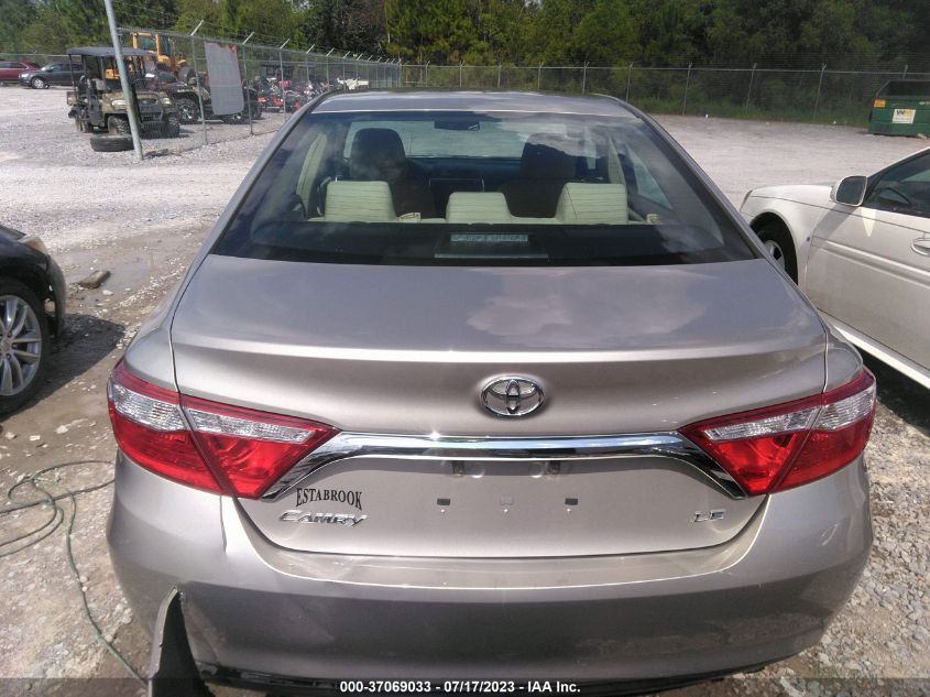 2017 TOYOTA CAMRY XLE/SE/LE/XSE - 4T1BF1FK6HU753649