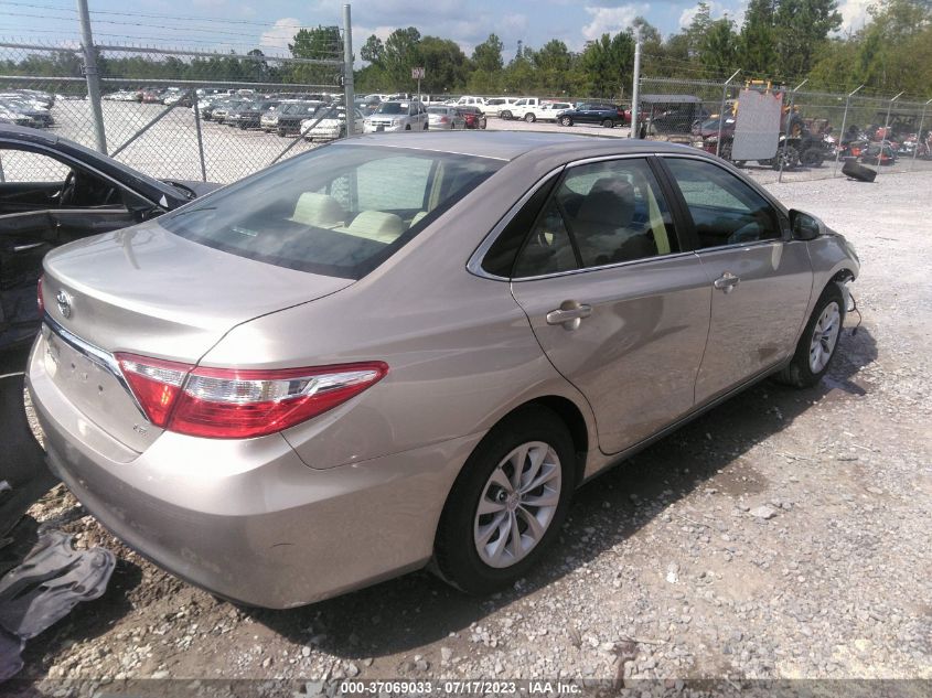 2017 TOYOTA CAMRY XLE/SE/LE/XSE - 4T1BF1FK6HU753649