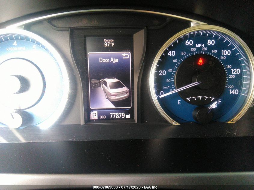 2017 TOYOTA CAMRY XLE/SE/LE/XSE - 4T1BF1FK6HU753649