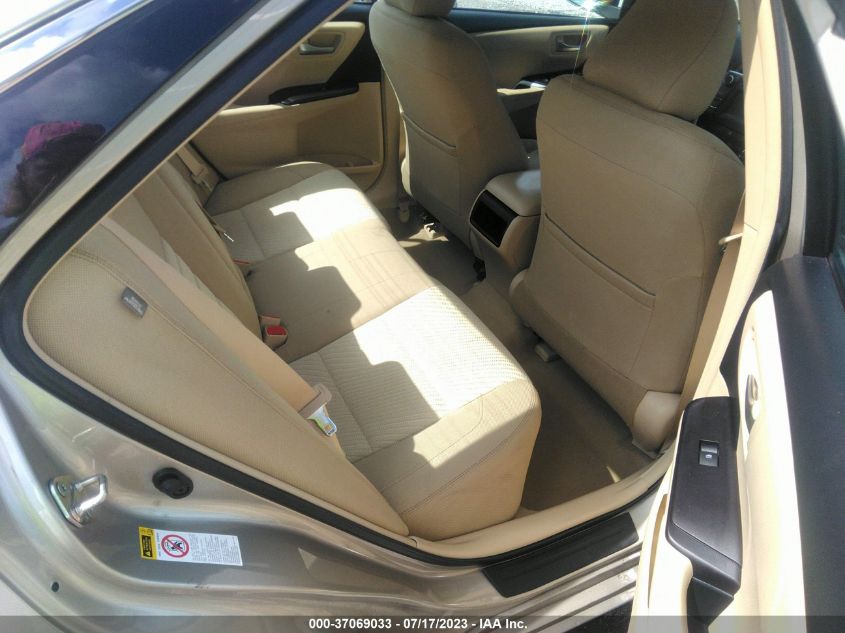 2017 TOYOTA CAMRY XLE/SE/LE/XSE - 4T1BF1FK6HU753649