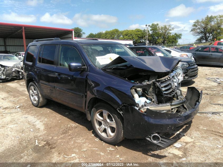 2015 HONDA PILOT EXL - 5FNYF4H59FB014871