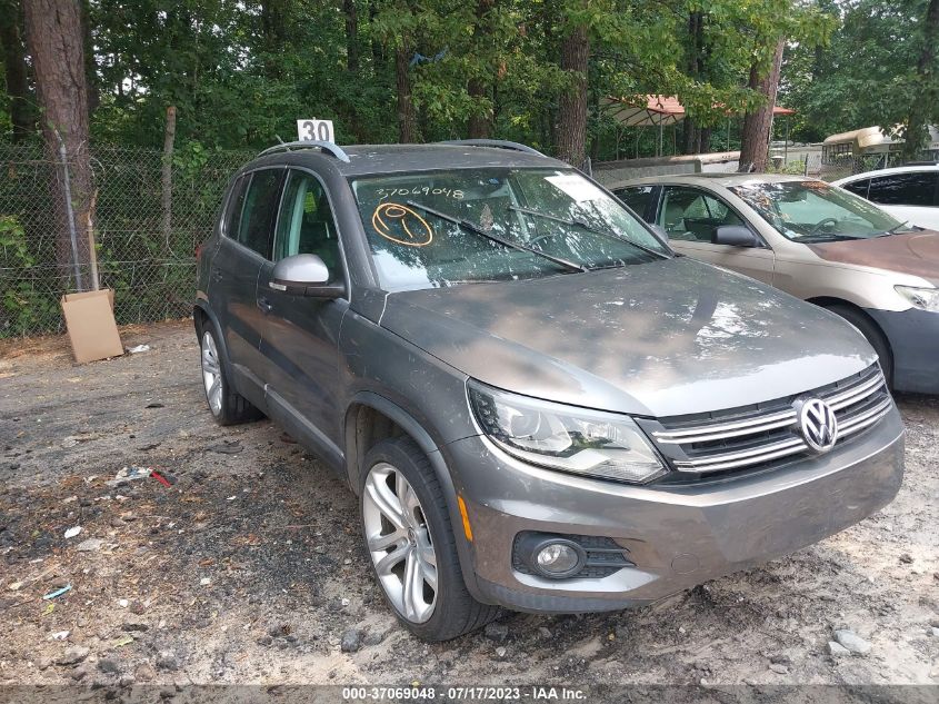 2013 VOLKSWAGEN TIGUAN SEL - WVGAV7AX3DW023703