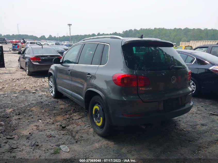 2013 VOLKSWAGEN TIGUAN SEL - WVGAV7AX3DW023703