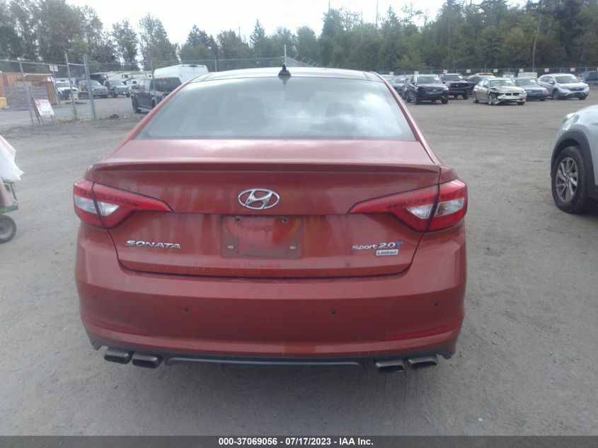 2015 HYUNDAI SONATA 2.0T LIMITED - 5NPE34AB4FH189493