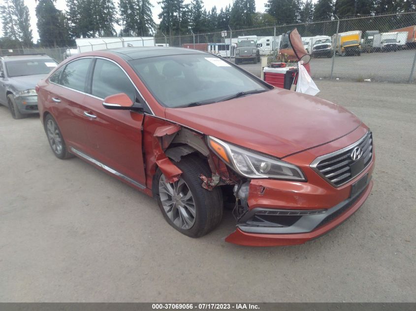 2015 HYUNDAI SONATA 2.0T LIMITED - 5NPE34AB4FH189493