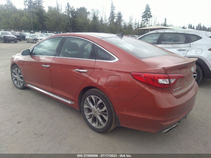 2015 HYUNDAI SONATA 2.0T LIMITED - 5NPE34AB4FH189493