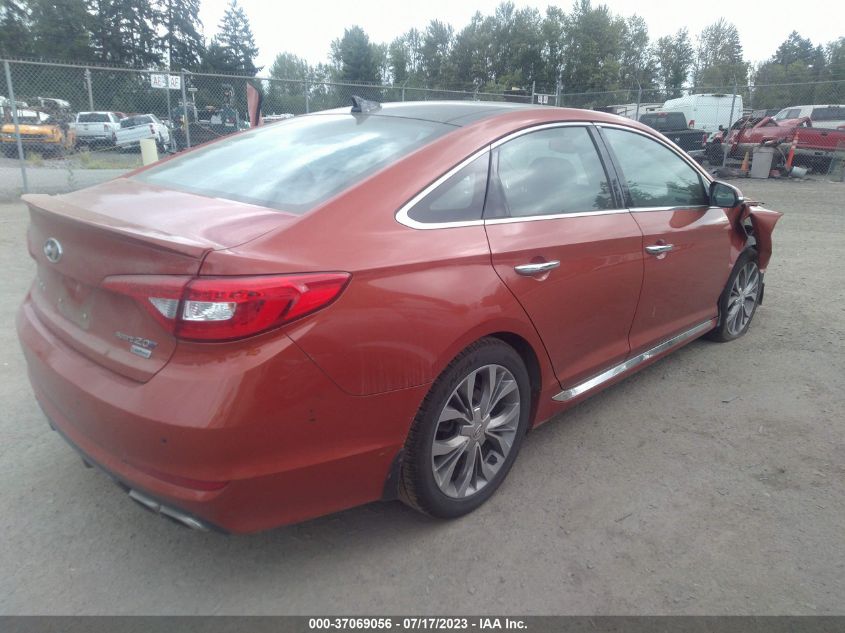 2015 HYUNDAI SONATA 2.0T LIMITED - 5NPE34AB4FH189493