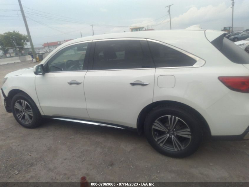 2017 ACURA MDX - 5FRYD3H31HB012662