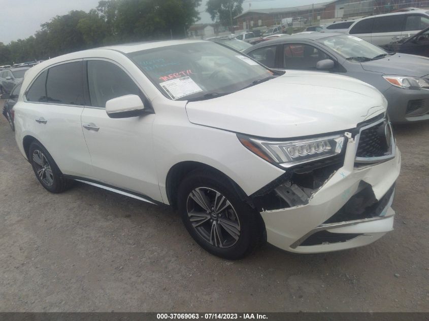 2017 ACURA MDX - 5FRYD3H31HB012662