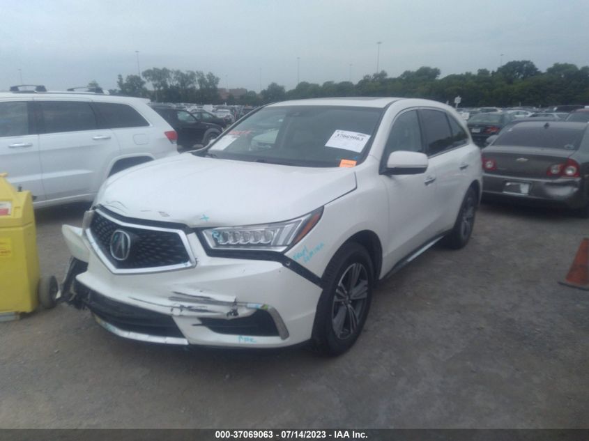2017 ACURA MDX - 5FRYD3H31HB012662