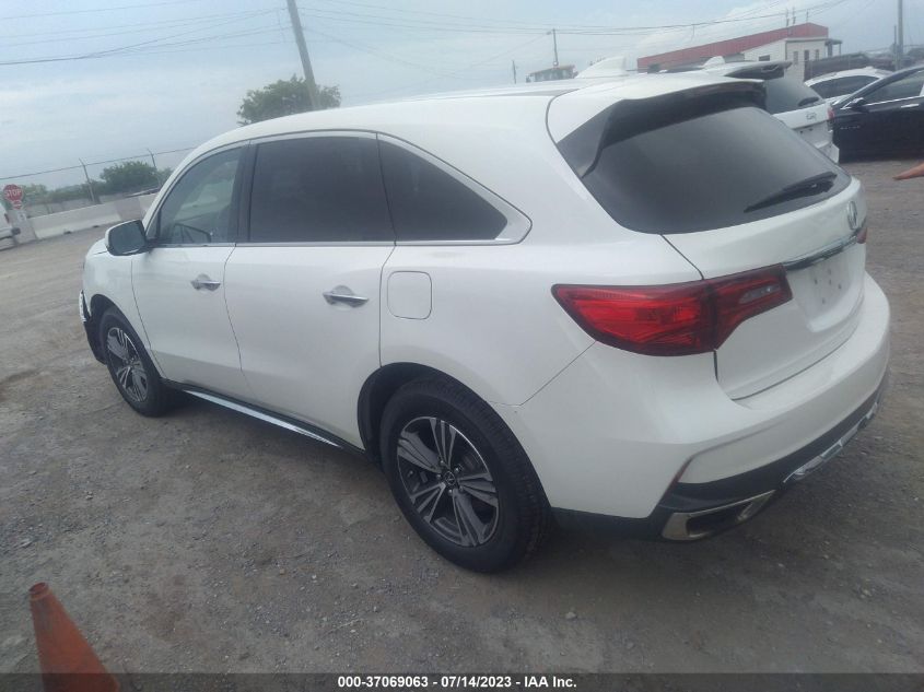 2017 ACURA MDX - 5FRYD3H31HB012662