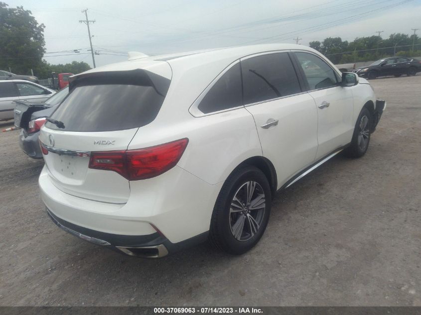 2017 ACURA MDX - 5FRYD3H31HB012662