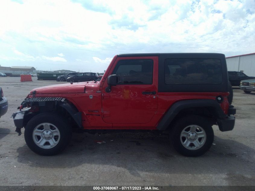 2018 JEEP WRANGLER JK SPORT - 1C4AJWAG7JL898337