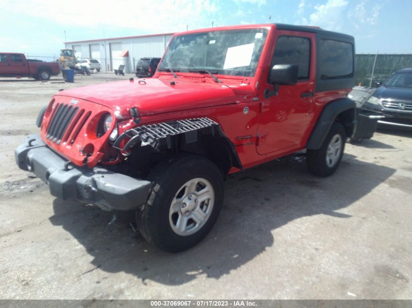 2018 JEEP WRANGLER JK SPORT - 1C4AJWAG7JL898337