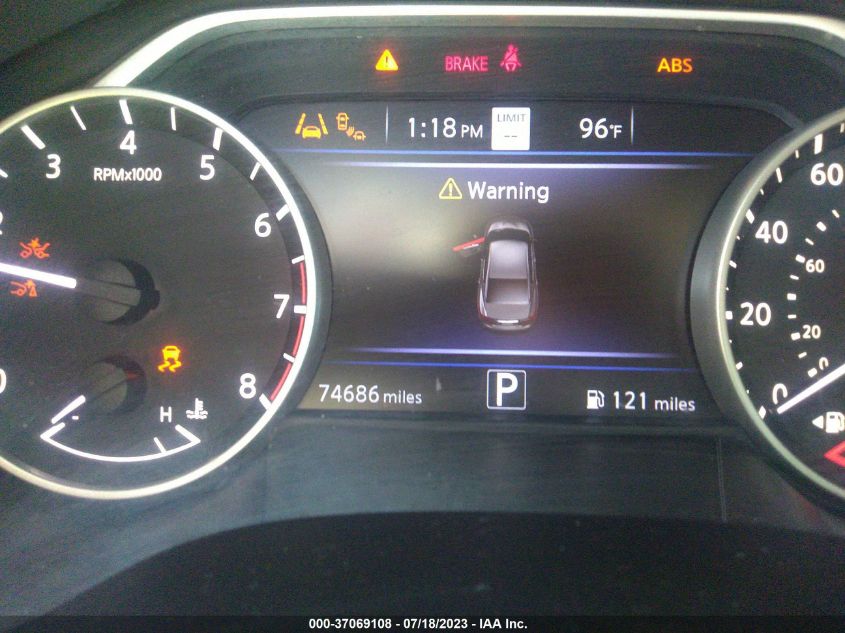 2020 NISSAN MAXIMA SV - 1N4AA6CV2LC369480
