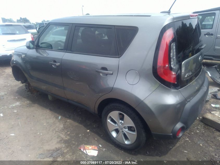 2014 KIA SOUL BASE - KNDJN2A27E7001047