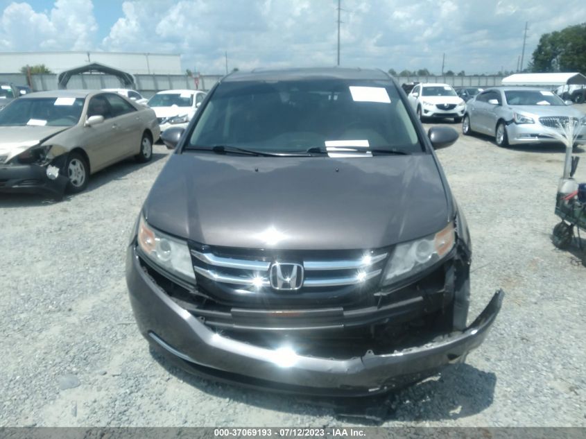 2017 HONDA ODYSSEY EX-L - 5FNRL5H64HB013013