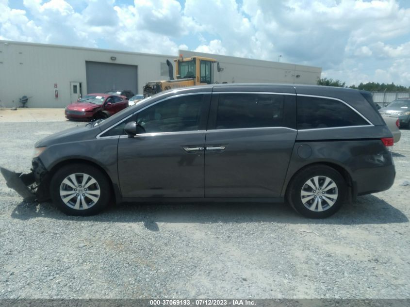 2017 HONDA ODYSSEY EX-L - 5FNRL5H64HB013013