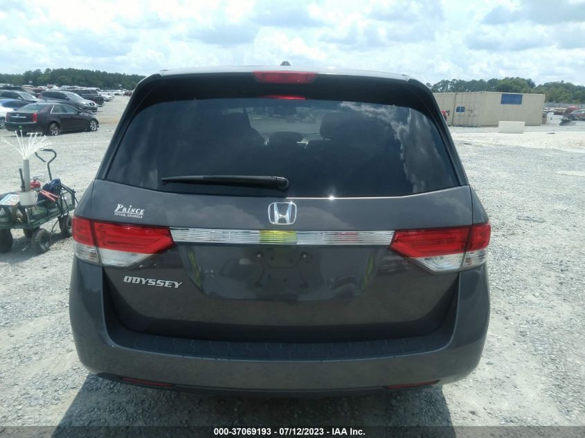 2017 HONDA ODYSSEY EX-L - 5FNRL5H64HB013013