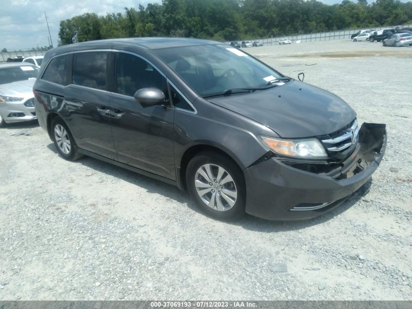 2017 HONDA ODYSSEY EX-L - 5FNRL5H64HB013013
